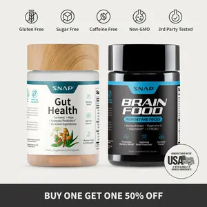 Snap Supplements - Gut Health + Brain Food - Gut-Brain Harmony Bundle