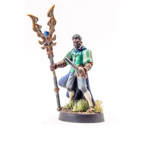 Melgalec - Elf Male Light Miniature by Adventurers & Adversaries
