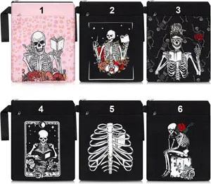 Book or E-Reader Sleeve Add On Zipper Pouch 1 Pc