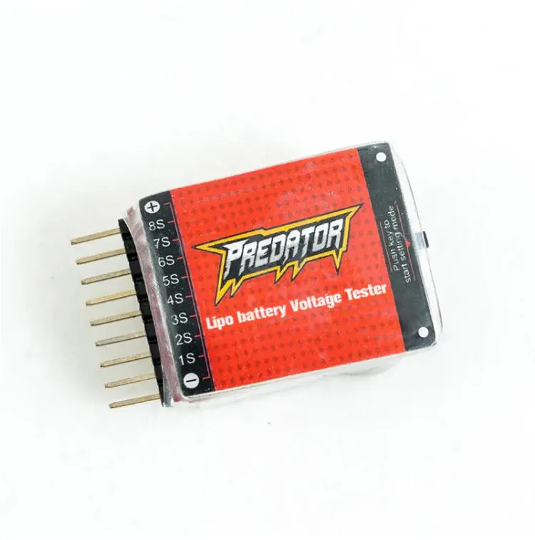 Lithium Battery Monitor Accessory for 2S-8S Lithium Batteries, Compatible with Model Cars and Aircrafts, Accessories
