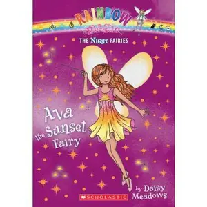 USED-Ava the Sunset Fairy (Rainbow Magic Night Fairies #1) by Daisy Meadows (Paperback)
