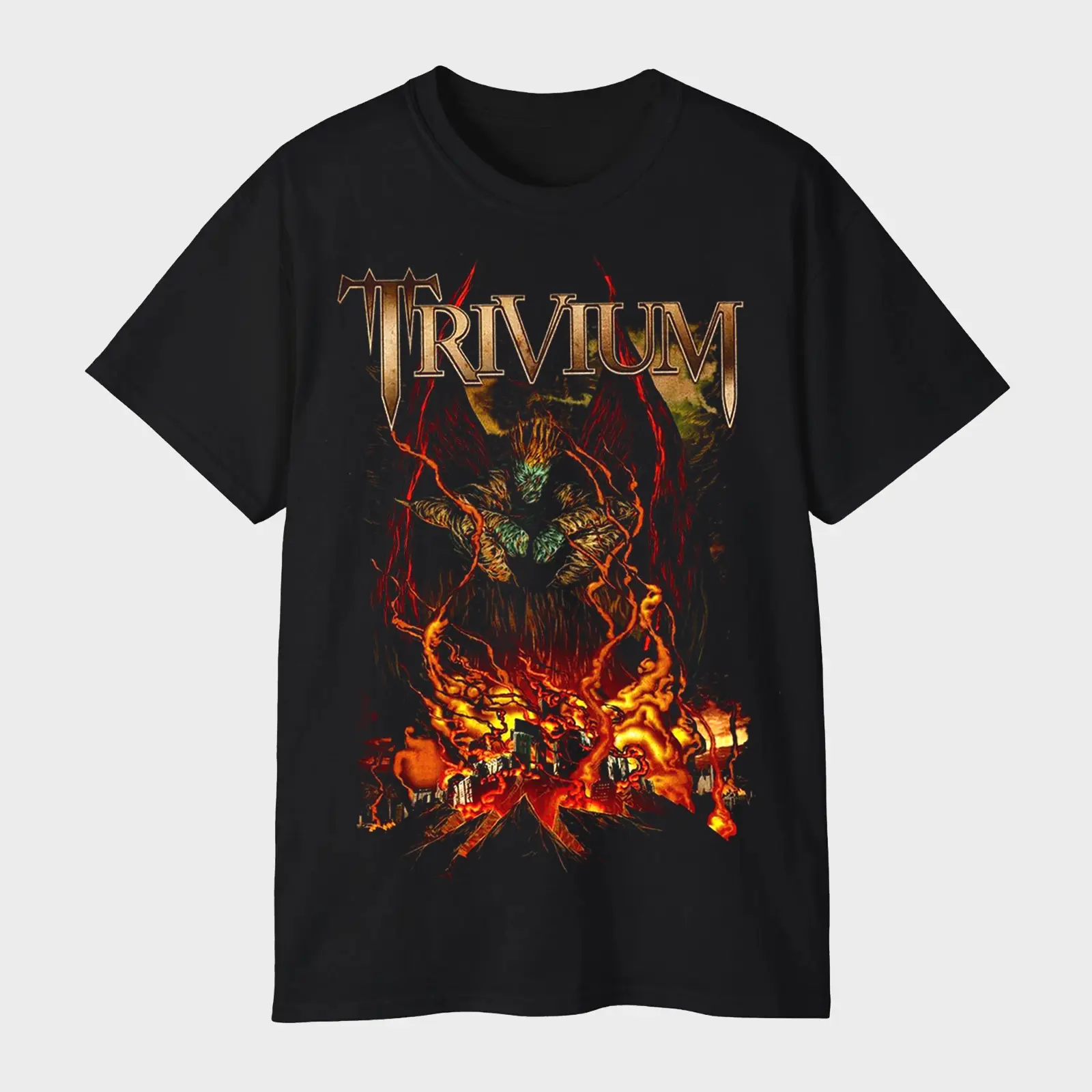 Trivium Vengeance Falls Album T-Shirt – Heavy Metal Band Tee Concert Merch 2026