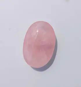 Rose Quartz Palm Stones – Love, Compassion & Emotional Healing