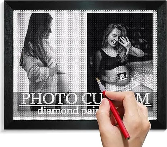 Diamond Painting with Personalized Photo Diamond Painting with Personalized Photo