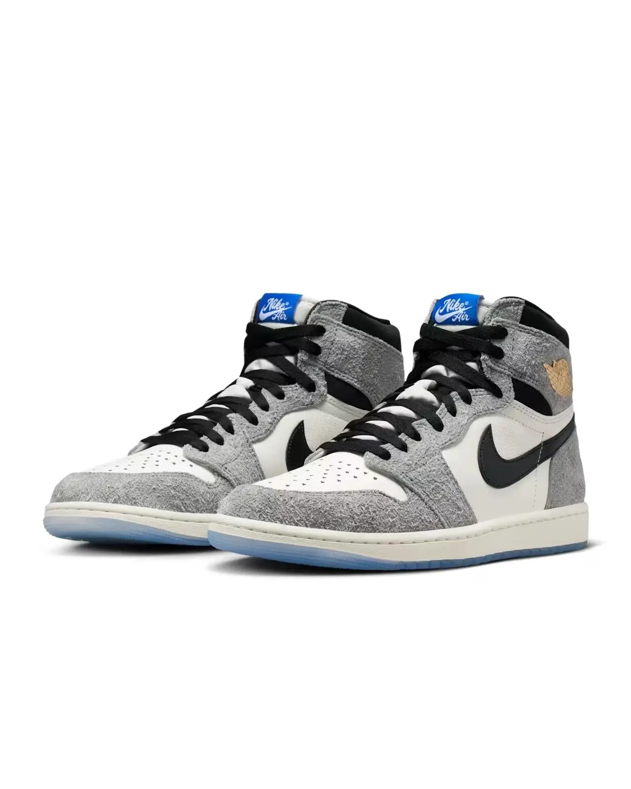 Jordan 1 Retro High OG All-Star Cool Grey Men's DZ5485-003 & GS FD1437-003 Sneaker Footwear
