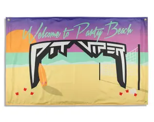 Party Beach Flag