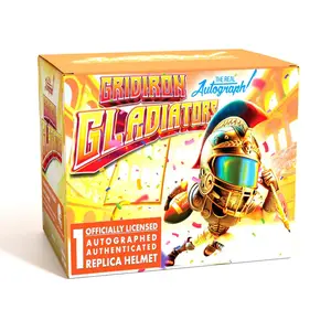 Personal Box - Gridiron Gladiator Full Size Autographed Helmet Box
