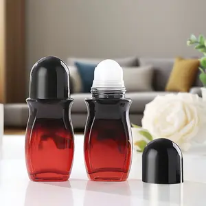 2PCS ball bottle, suitable for massage facial essence cosmetics travel empty bottle, massage oil separate bottle, perfume separate bottle, Lotion bottles -50ml