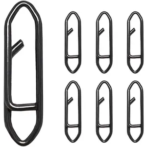 50 Pack Fishing Speed Clips, High Strength Stainless Steel Speed Clip, Fishing Stealth Power Speed Clips, Stainless Steel Quick Change Clip, Fishing Clips Quick Change