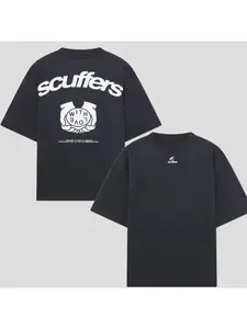 Summer Fashion Men's Casual T-shirt Scuffers Top Luxury Brand Letter Print T-shirt Short Sleeve T-shirt Women's Fashion Crew-neck Top