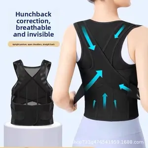 Invisible Hunchback Posture Aligner, Lightweight Support, Summer Breathable Back Corrector for Adults