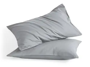 2 Pack 100% Ultra Soft Microfiber Pillowcases | Envelope Closure, Wrinkle Free, Fade Resistant & Breathable