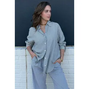 Reese Seersucker Button Down
