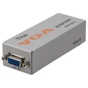 212 MAIN VGA & QXGA CAT5-RJ45 Extender System Receiver Module, 180m Range, 180-Meter Range