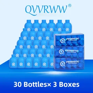 Probiotics Efficient Health-Solid Beverage 30 bottles*0.7oz Probiotics 40 Billion CFU-Promotes Immune System & Digestive Health and Helps Support the Metabolism of Food-For Men and Women probiotic blend zeolite detox bifidobacterium  probiotic