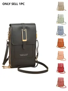 1 piece, new multi-functional shoulder phone bag, touch screen shoulder bag for women, fashionable style, Stylish Versatile Bag, Cross body Bags, Fashion Crossbody Bag