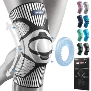 NEENCA Knee Sleeve for Runner,Workout, Gym, Basketball, Volleyball,Hiking