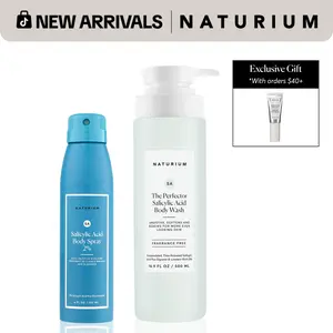 The Salicylic Acid Body Bundle, Perfector Salicylic Acid Body Wash and Salicylic Acid Body Spray 2%, Acne