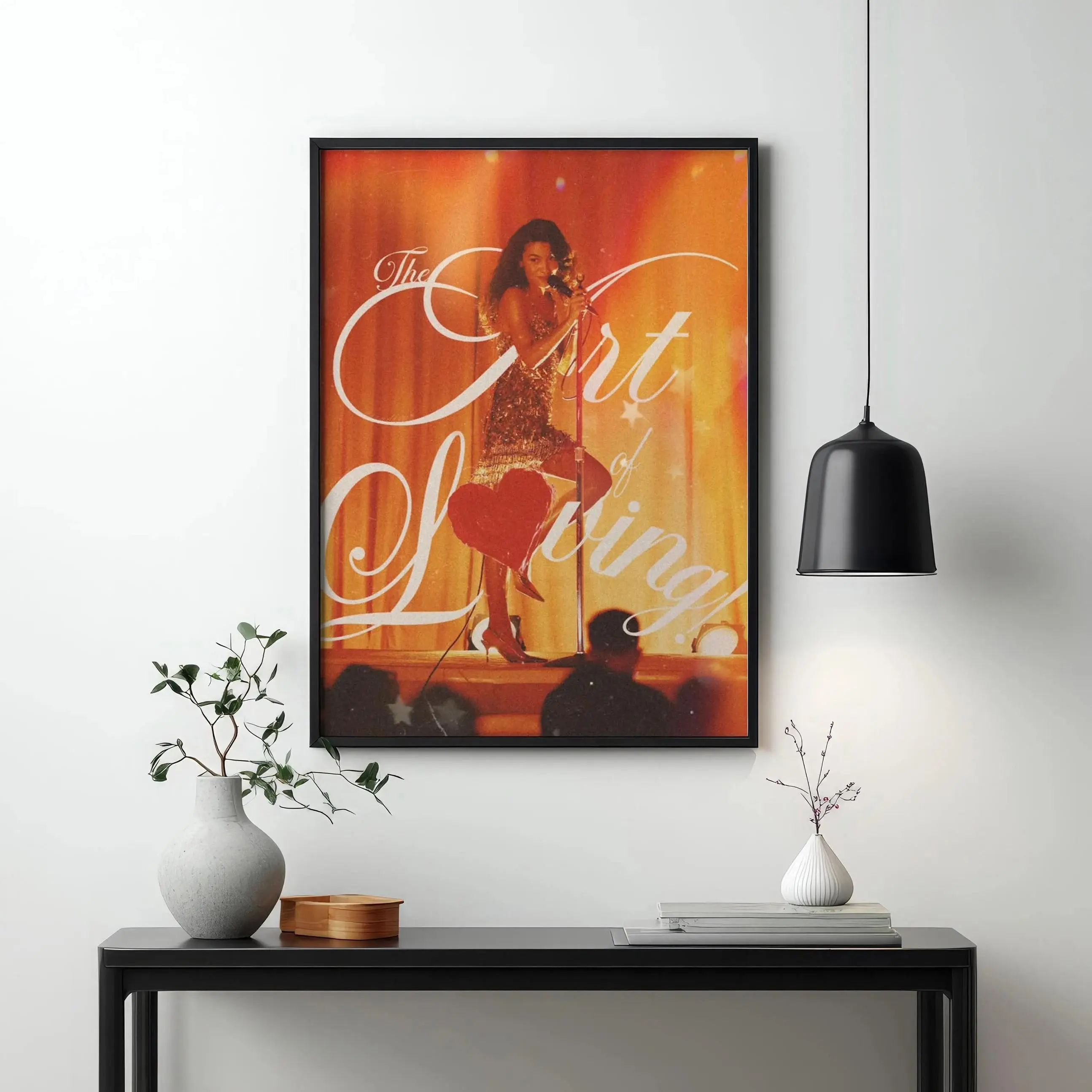 Olivia Dean The Art of Loving Album Cover Poster - Soul Pop Singer Artwork, Unframed Home Decoration, Mount-Ready Music Room Wall Art for Bedroom or Dorm