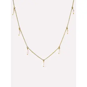 Gold Pearl Necklace - Loki