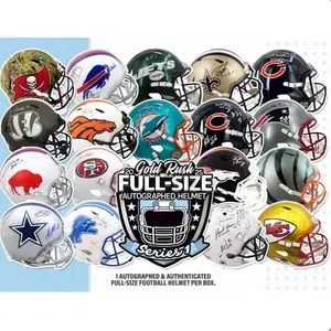 Gold Rush Autographed Full Size Football Helmet 2025 (Series 1)