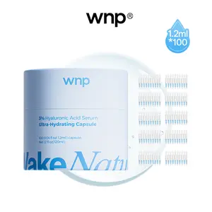 [WNP Official] Ultra-Hydrating Serum – Vegan | 4D Hyaluronic Acid Tubes × 100 | Hydrating | 3% Hyaluronic Acid for Glass Skin | Single-Use Vials | Comforting Hyaluronic Acid Skincare