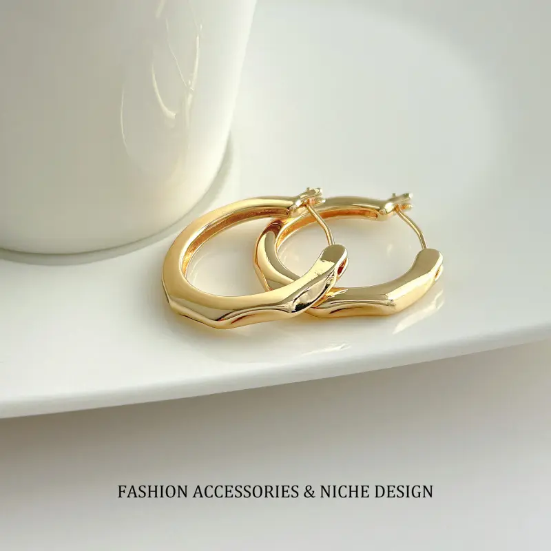 Gold large size 2.5cm