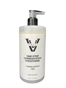 Vikval One Step Carbosystem Smoothing /  formaldehyde free One-step smoothing treatment anti frizz 17.6 fl oz professional use only