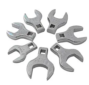 212 MAIN Sunex Tool SU97730 1.31 in. Alloy Steel Drop-Forged Polished Finish Crowfoot Wrench, Crowfoot Wrench Set