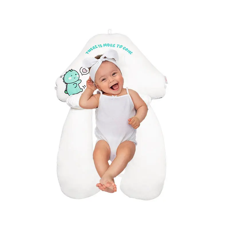 Soft Comfort Sloped Support Pillow, Portable Gentle Neck Cushion for Kids Daily Relaxation & Road Trip Rest