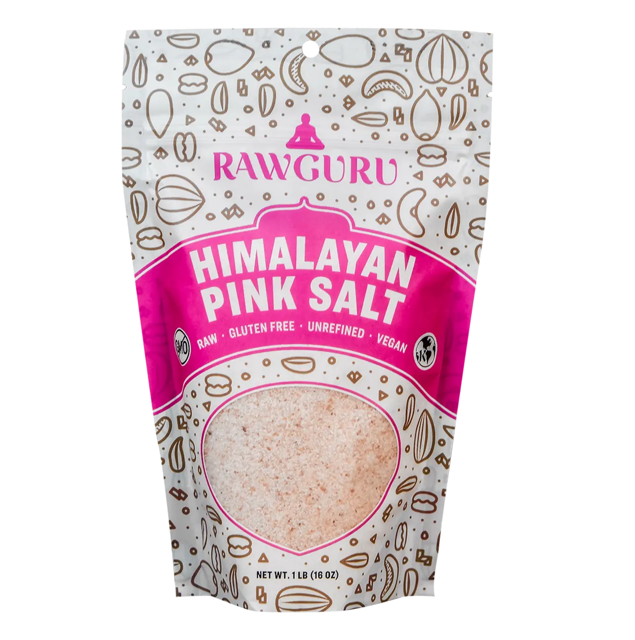 Himalayan Pink Crystal Salt - 16 oz