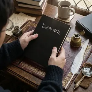 Death Note Notebook - Dual Functionality Office Stationery, Combines Planning and Journaling for Daily Activities & Everyday Use
