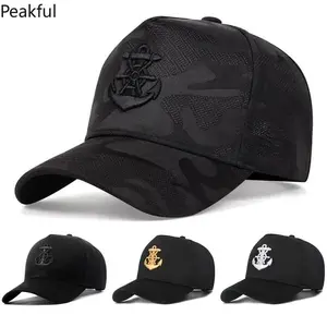 Unisex Anchor Pattern Baseball Hat, Popular Adjustable Outdoor Sun Protection Cap,Fashion Casual Embroidered Travel Headwear, lightweight portable & versatile styling,great for holiday tours, field workouts,weekend gatherings and all-season daily wearing