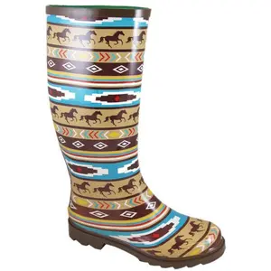 Smoky Mountain NAVAJO PRINT RUBBER RAIN BOOTS