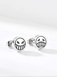 Anime Cosplay Earring Titanium Earrings Titanium Steel Material, Retro Design for Fans, Durable & Stylish Accessory for Daily Wear, Ear Studs