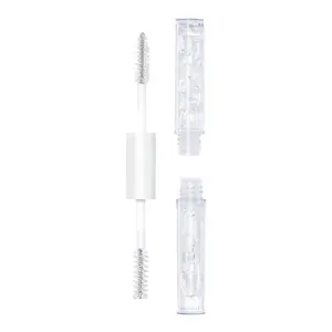 Clear Brow & Lash Mascara, Dual-Sided Brushable Clear Gel For Groomed Brows & Eyelashes, Long-Wear Conditioning Formula, Vegan & Cruelty-Free
