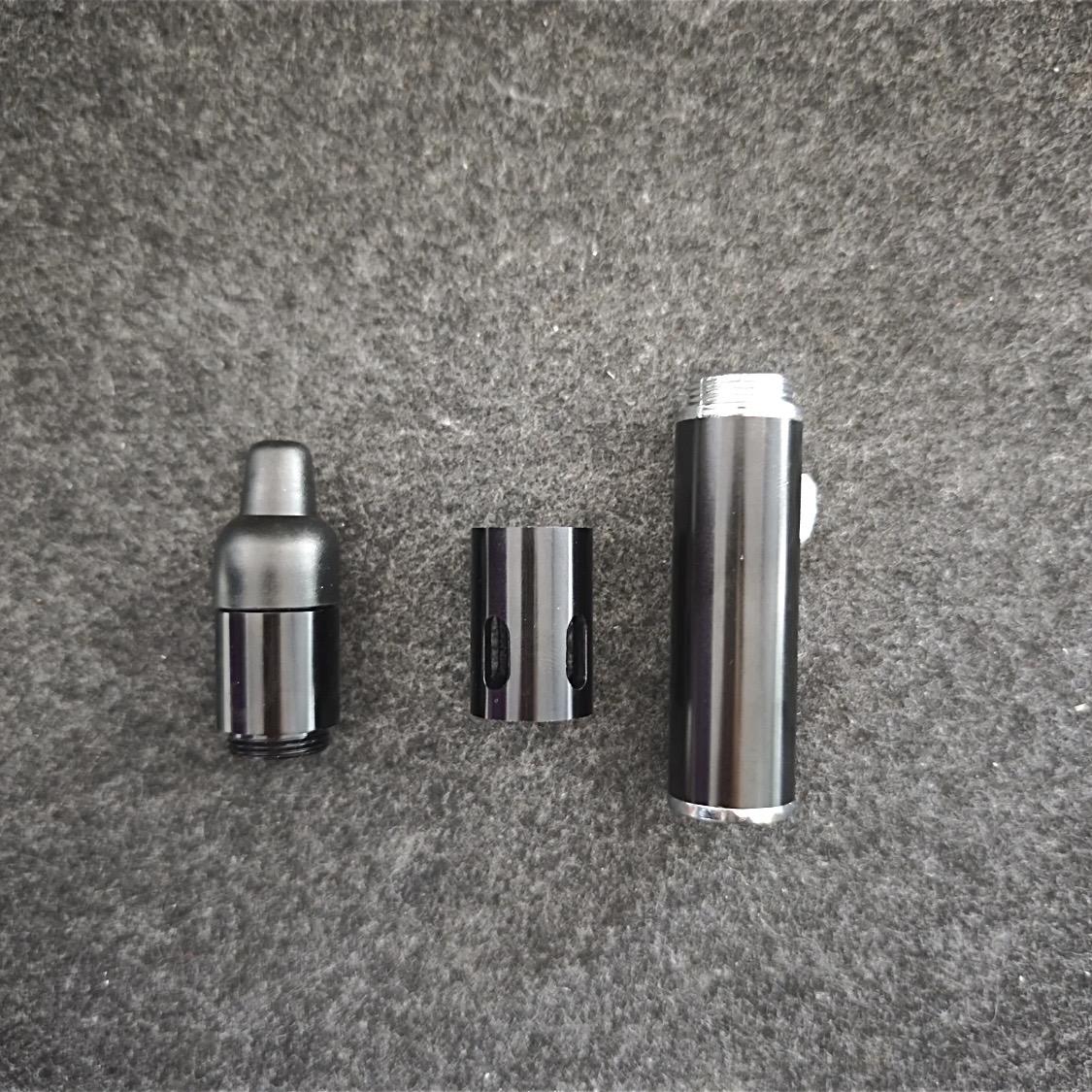 Torch Lighter, All-in-One Tube Built-in DetachableRefillable Butane Torch Handheld Lighter,GiftBox.(No butane included)