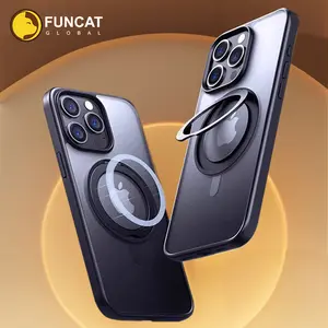FUNCAT GLOBAL Phone Case. 360° Rotatable Phone Stand. For iPone 13/14/15/16/17. Shatter-resistant. Real Protection