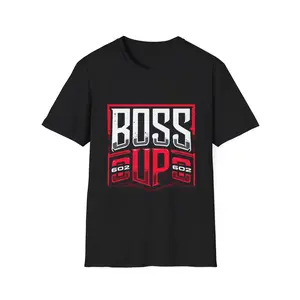 Unisex Boss Up T-Shirt - Motivational Tee, Casual Wear, Gift for Leaders, Birthday Present, Inspirational Outfit
