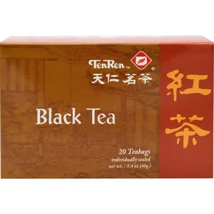 TEN REN Tea Box 20 Tea Bags Assorted Flavor (Black/Green/Oolong/ Pu-erh/ Ginger/ Chrysanthemum)