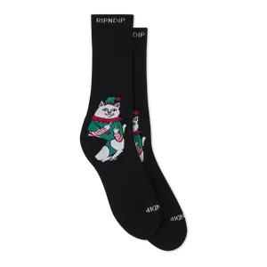 Nermal Elf Socks (Black)