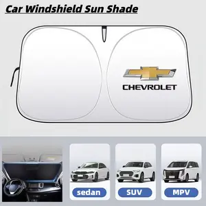 Car Sunshade Front Windshield Heat Insulation Shade, Fits Chevrolet Full Line Models, Car Interior Accessories, Car Window Shades, 1 Piece Pack