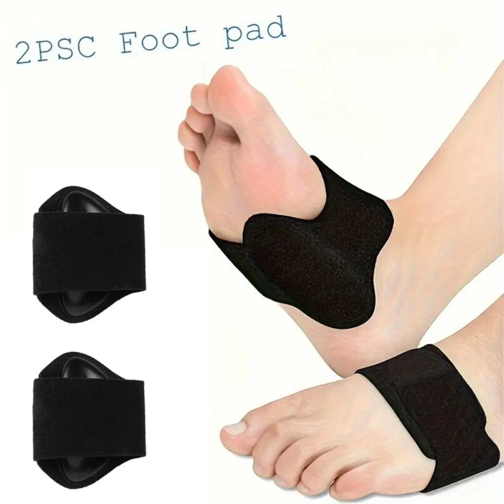 2pcs Foot Arch Support Pads for Men & Women, High/low Arch Cushioning, Flat Feet Correction, Comfortable Shoe Insoles with Textured Grip