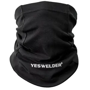 YESWELDER Flame Resistant Welding Neck Gaiter | FR Polyester Fiber Balaclava Face Mask | Breathable Headwear Bandana for Welders, Fire Safety, and Spark Protection
