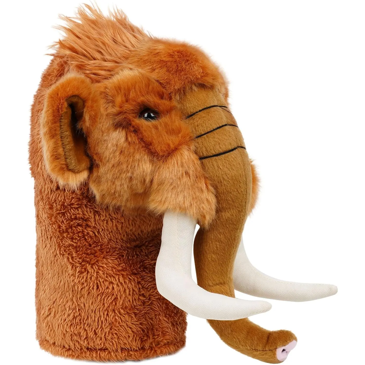 Unisex Stretchable Plush Fabric Golf Driver Cover - Funny Animal Golf Gear Gift for Men and Women