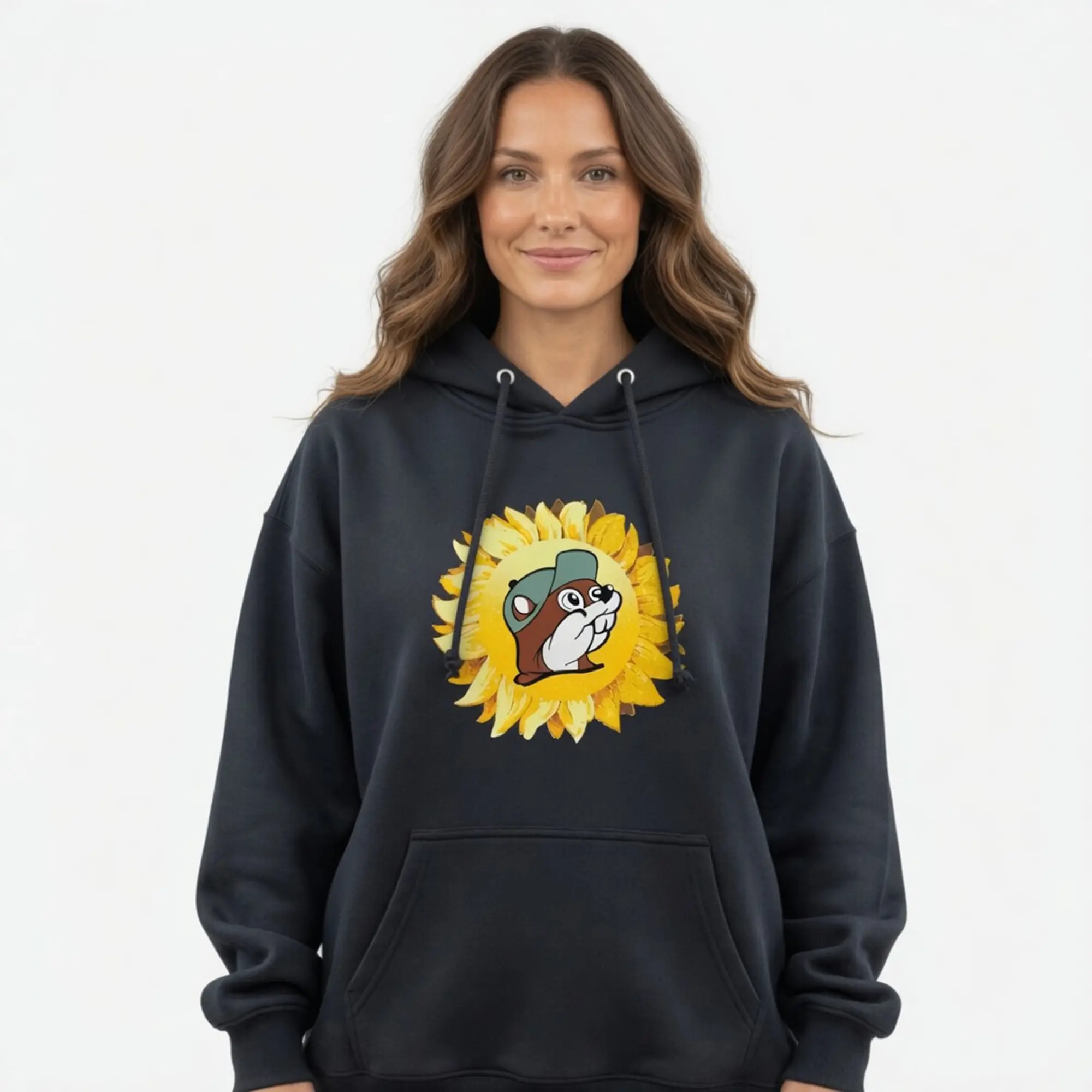 Buc-ee’s Inspired You Are My Sunshine Hoodie, Unisex Pullover Sweatshirt, Texas Souvenir Gift, Sunflower Cozy Streetwear