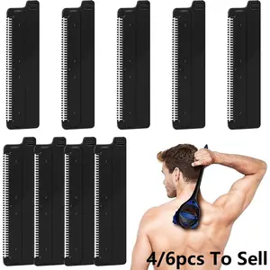 Back Hair Remover Replacement Blades, Replacement Blades for Back Razor, Men's Blades, Easy To Use and Install, Wet/Dry Razor Blades, Body Hair Trimmer, Hair Removal Trimmer