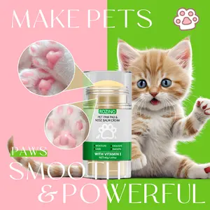 40g pet paw pads and nose care cream, rich in vitamin E, moisturizing and caring, delicate and smooth, suitable for dogs and cats, essential for pet care