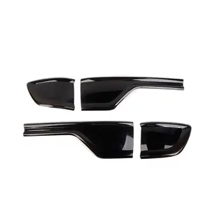 For Dodge Durango 2014+ Smoked Black Tail Light Lamp Cover Guard Trim Car Exterior Accessories