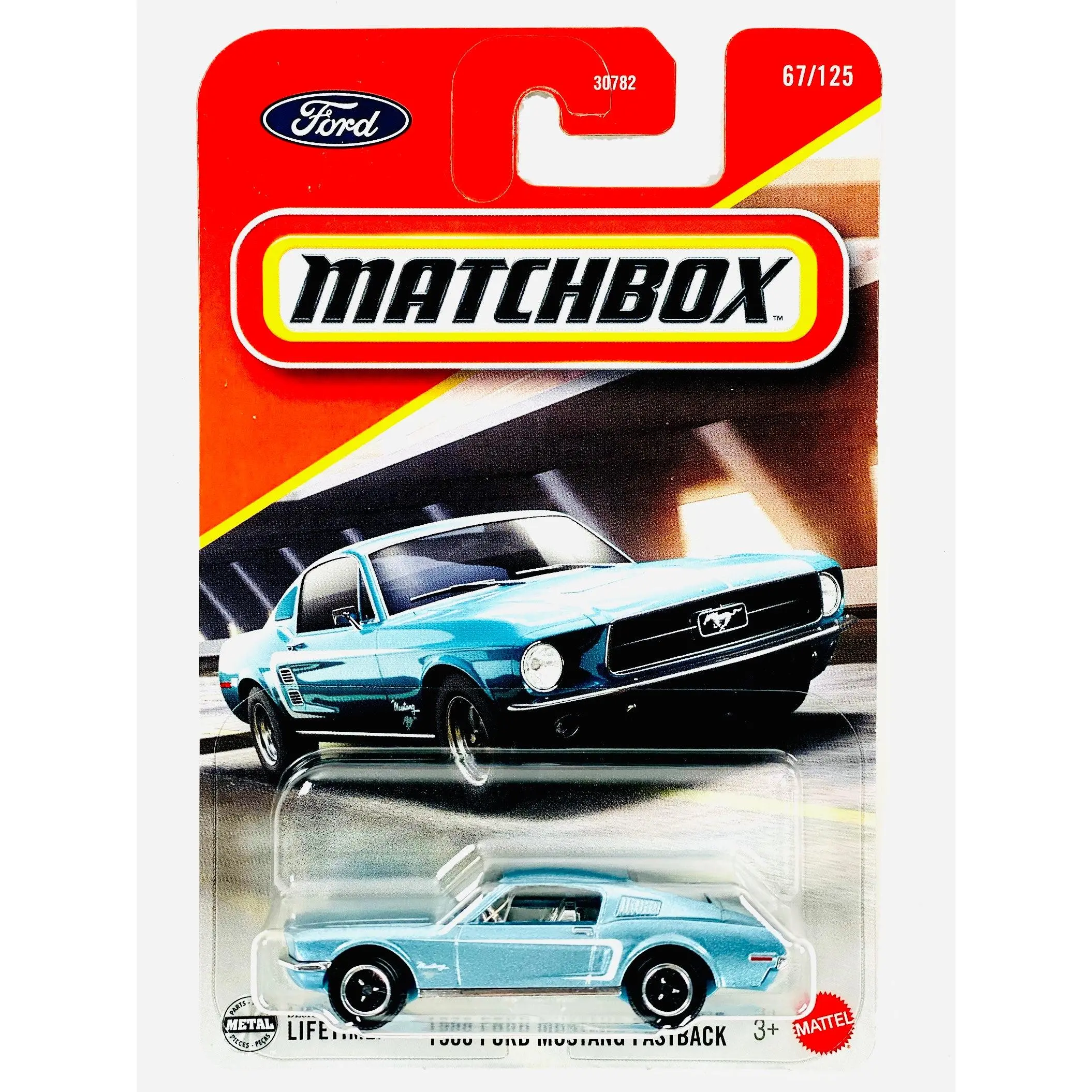 Matchbox 2025 Basic Case M 1968 Ford Mustang Fastback